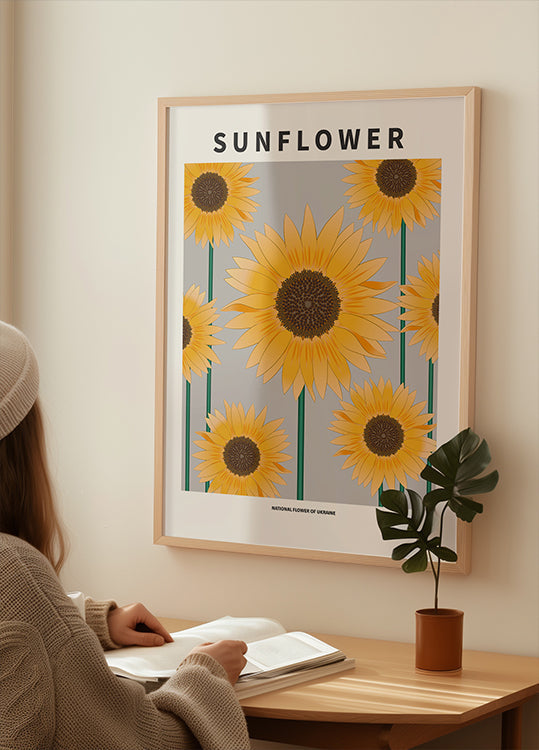 Sunflower - National flower och Ukraine