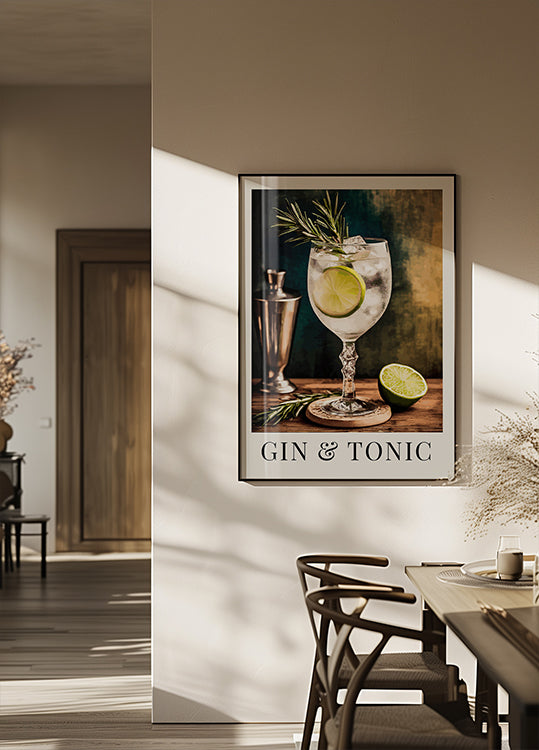 Gin & Tonic Poster