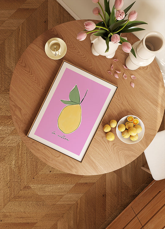 Citrus Delight Poster