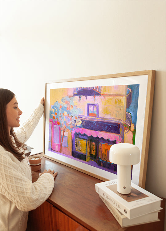 Vibrant Café Scene