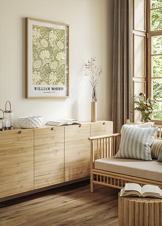 William Morris Chrysanthemum 1877 Poster