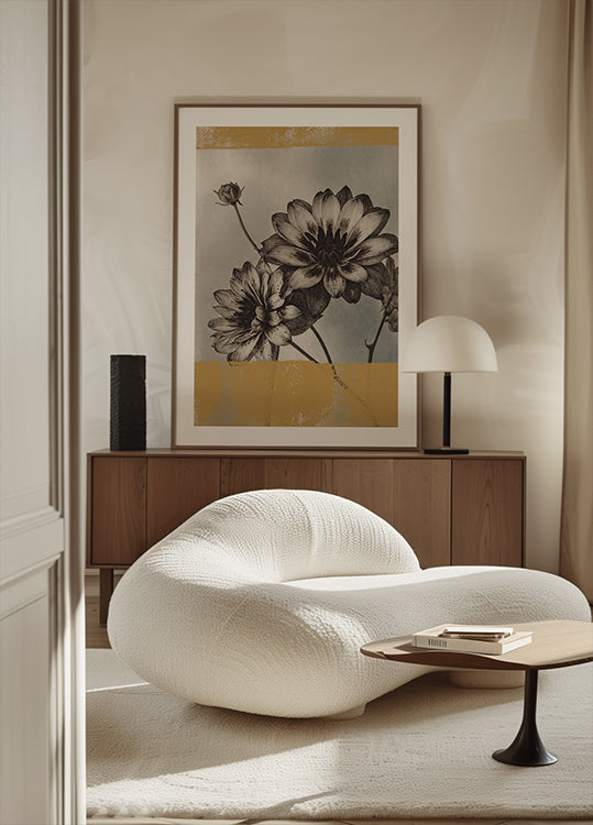 Vintage Flowers No.6 Poster