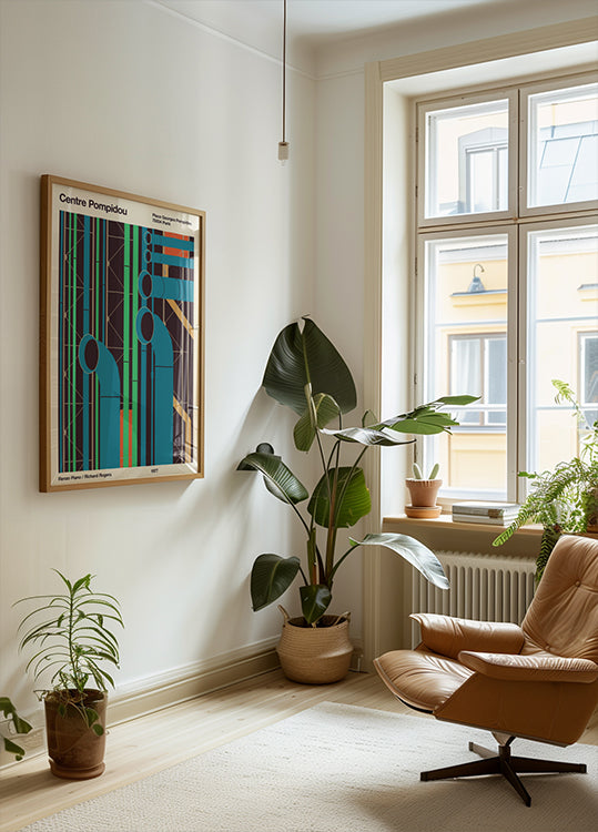 Pompidou Poster
