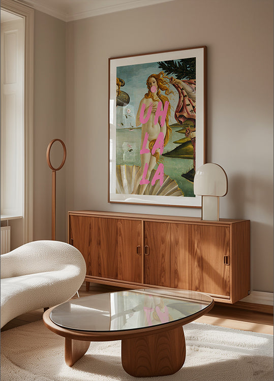 The Birth of Venus by Sandro Botticelli / Uh La La Poster