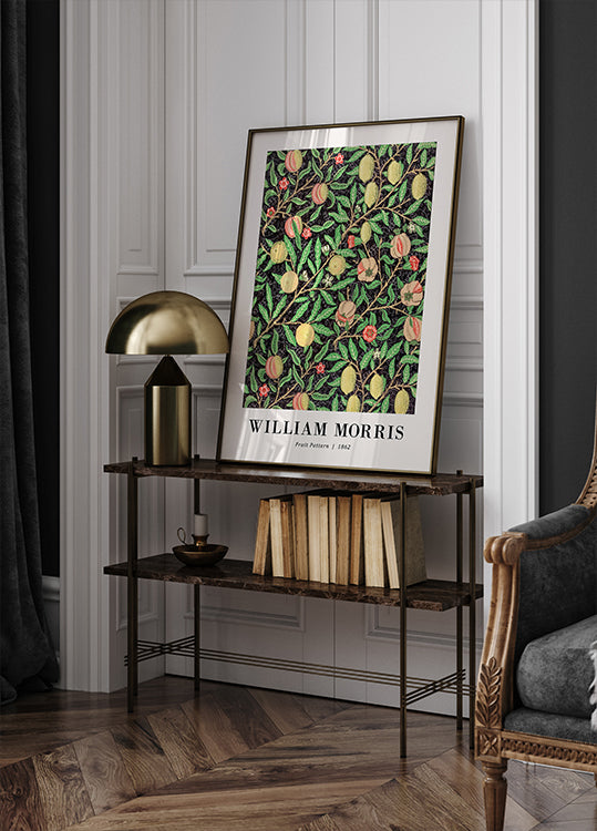 William Morris, Fruit Pattern 1862 Art Poster