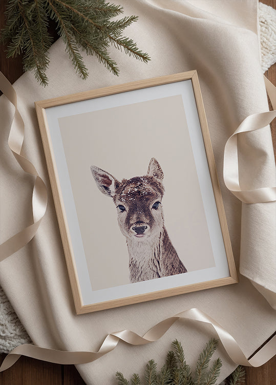 Fawn Rosé Beige Poster