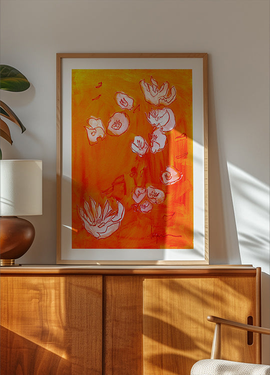 Dreamgarden6 Ochre Poster