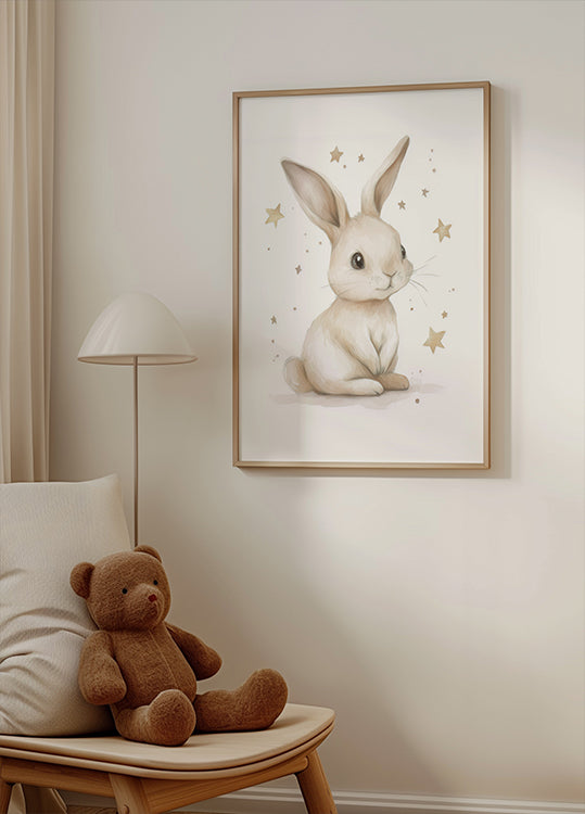 Cute Bunny Poster