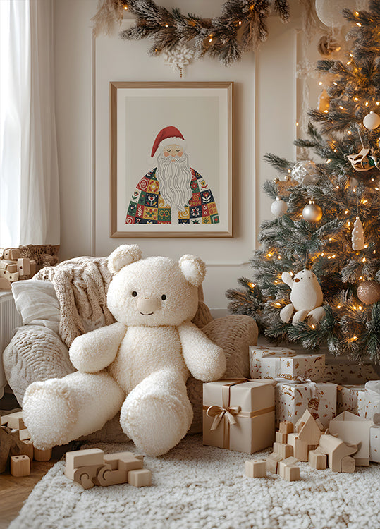 Calm Santa No 1 Poster