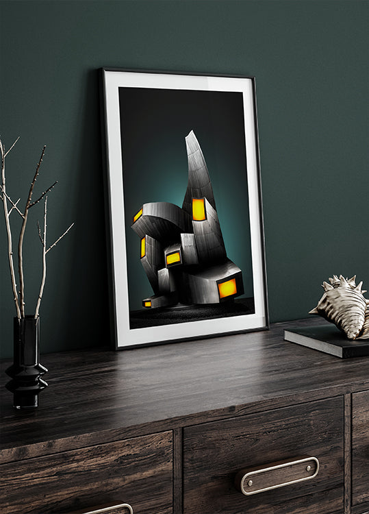 Odd shapes Poster