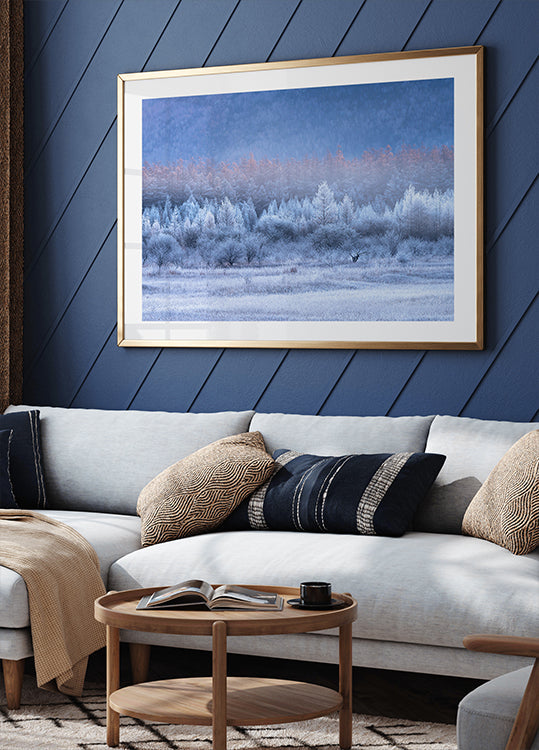 Autumn and Winter gradients Poster