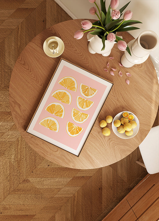 Sliced Lemons