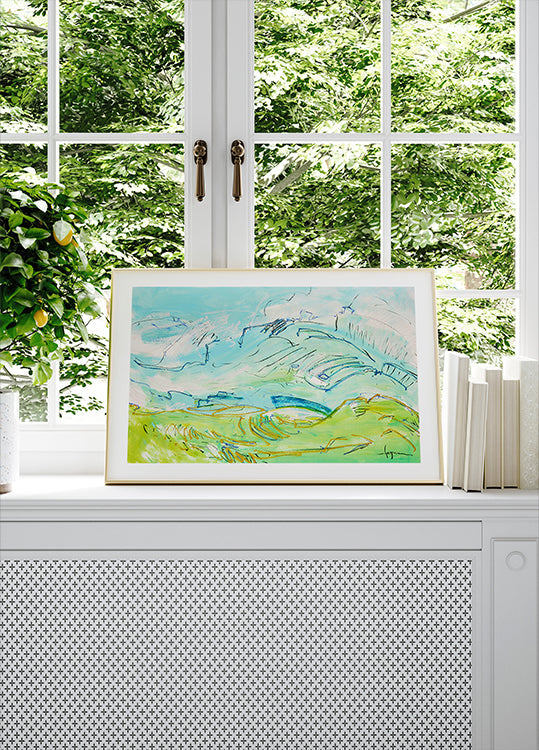 Whimsical Hillscape