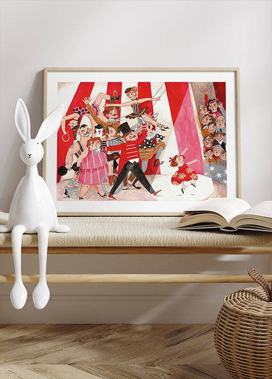 Circus in the city Poster