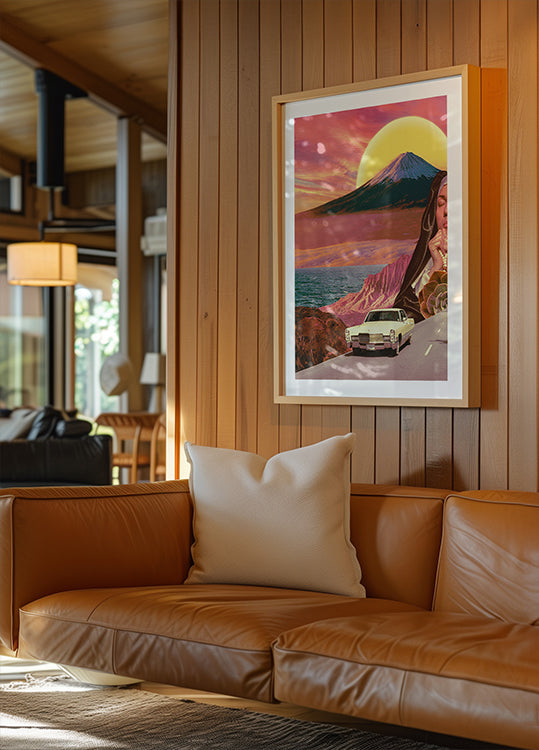 Retro Landscape Collage