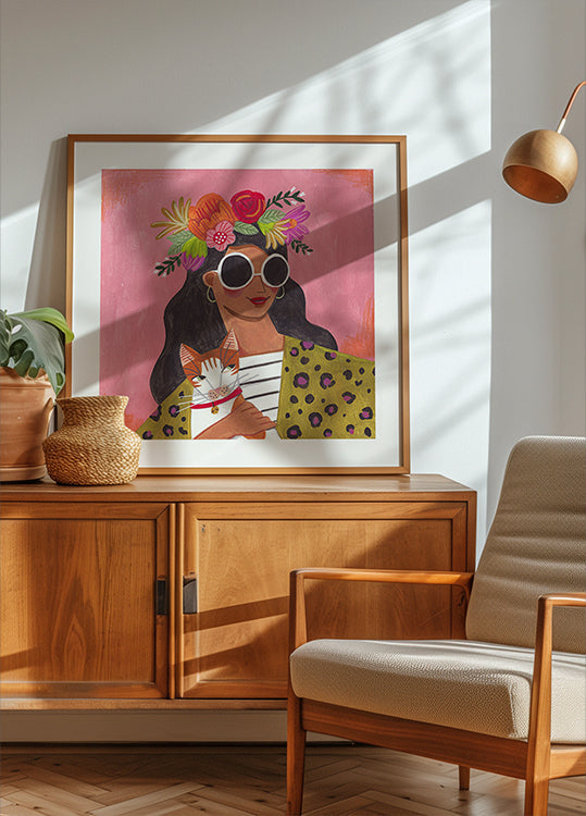 Cat lady Poster