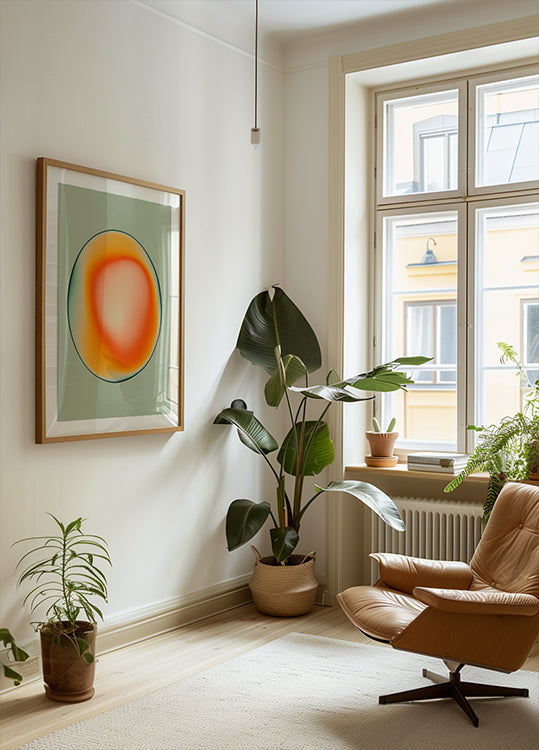 The Abstract Circle Poster