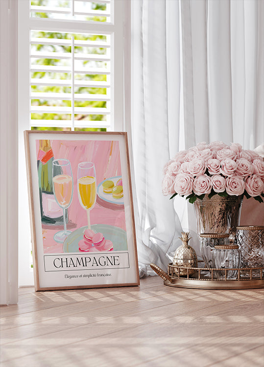 Champagne Poster