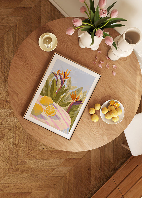 Lemon Twist Poster