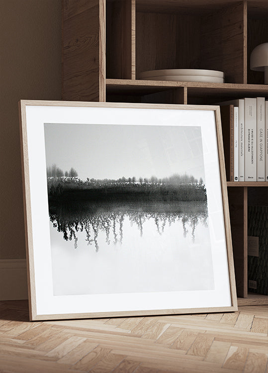 Winter Lake Poster
