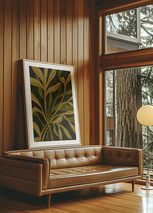 Earthen foliage Poster