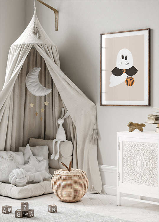 Cute Ghost Poster