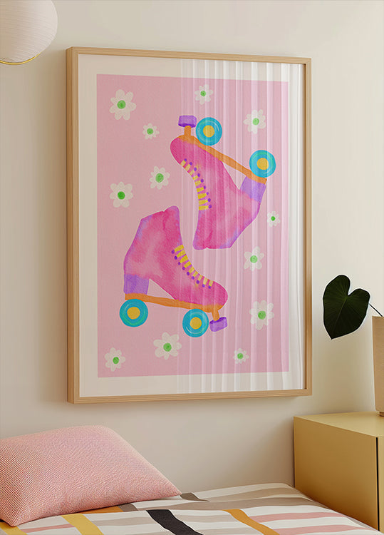 Roller Skates Pink