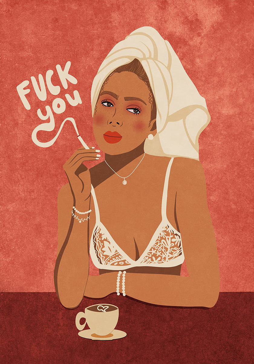 Fuck you Poster