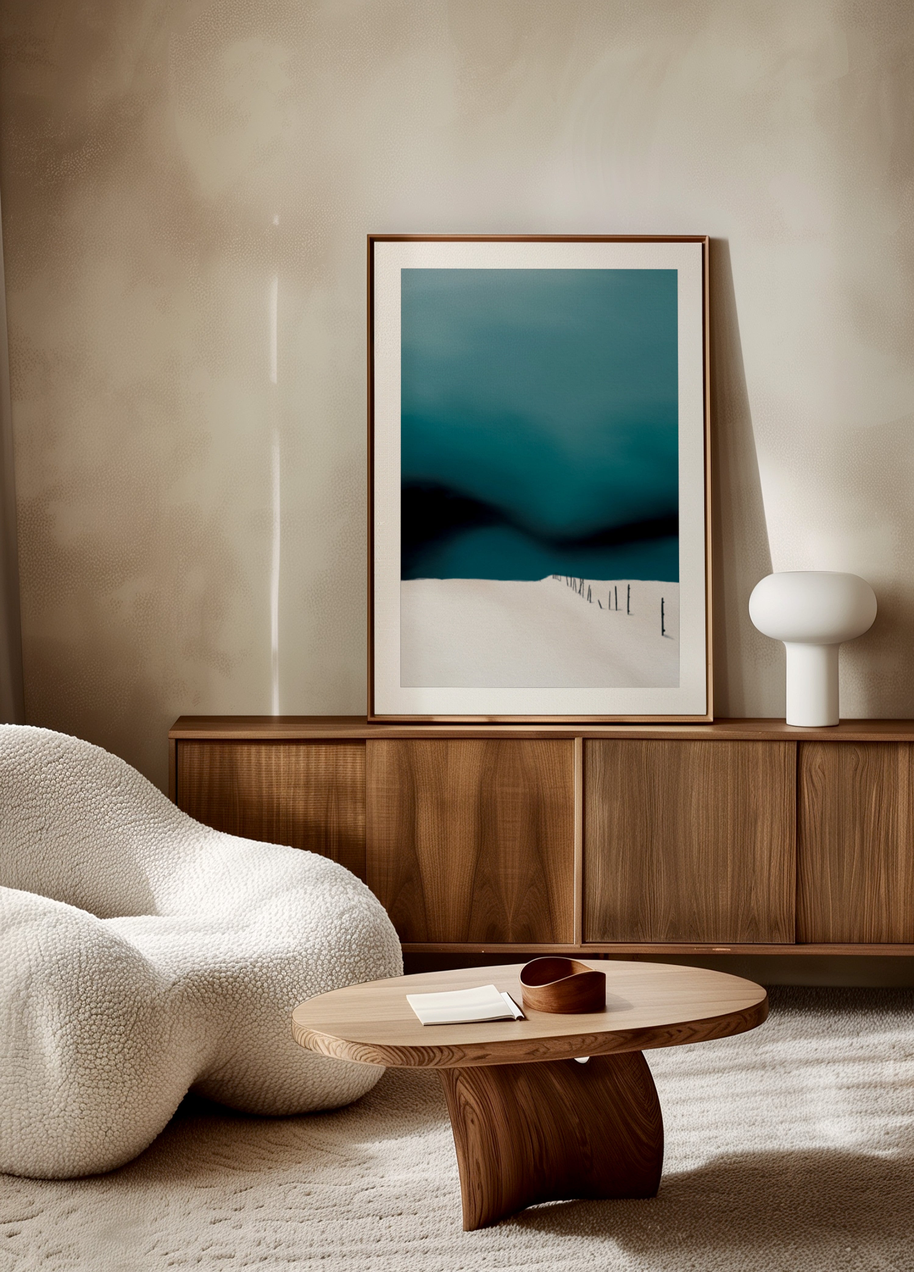 Minimal Winter Landscape