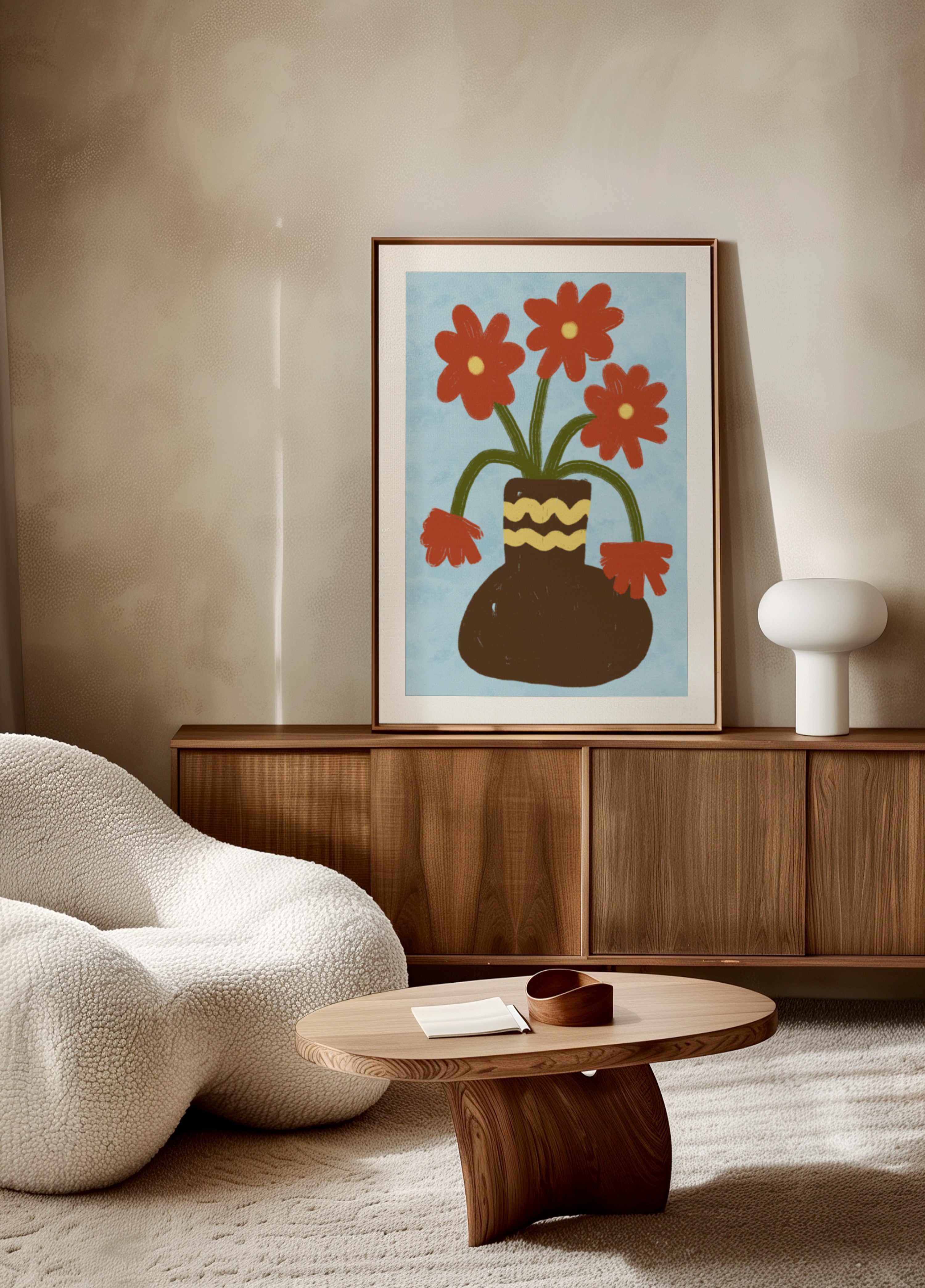 Cheerful Folk Flowers