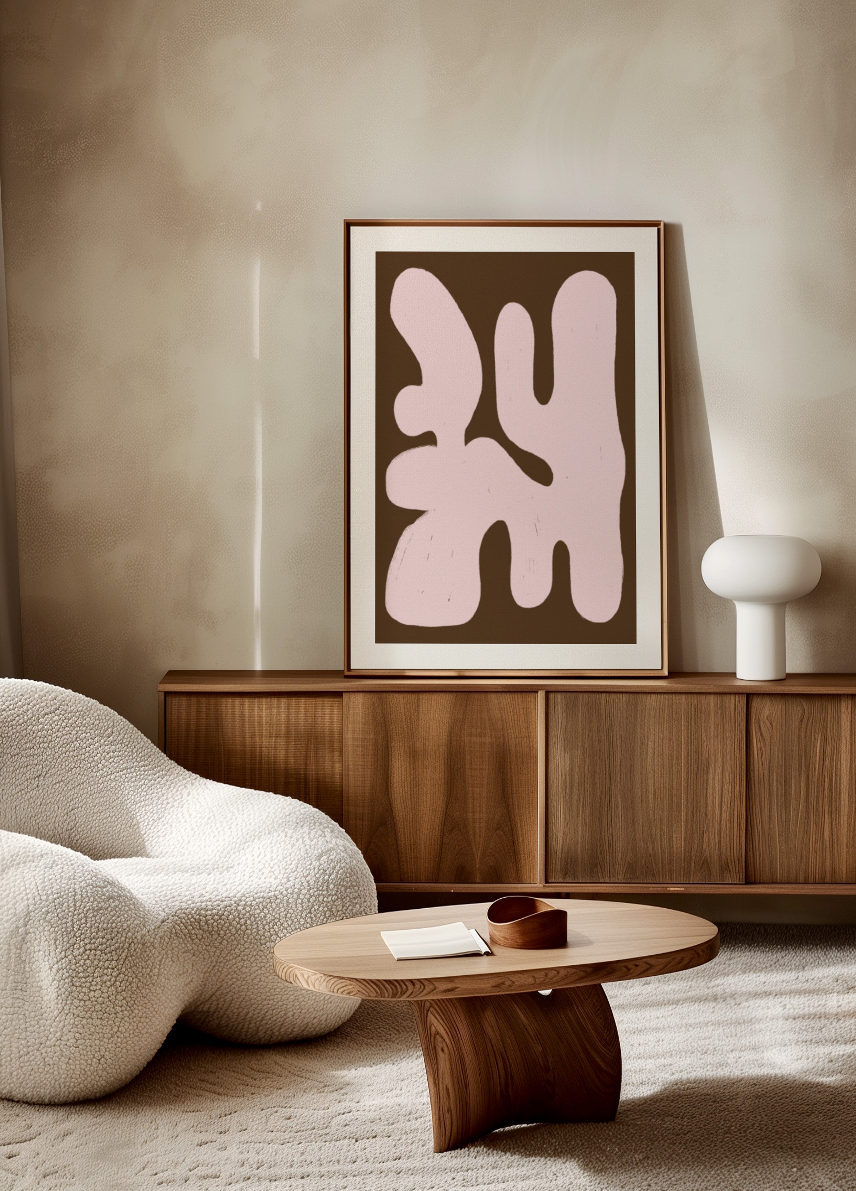 Blush Flowing Forms