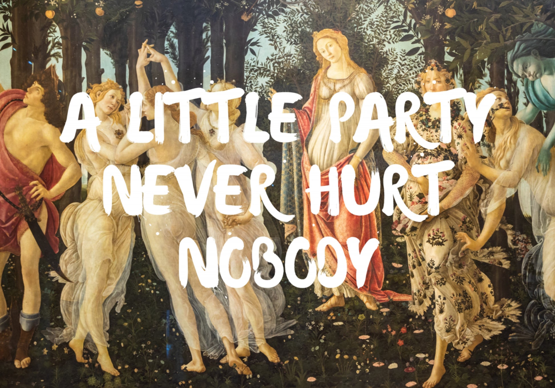 Renaissance Garden Party Quote