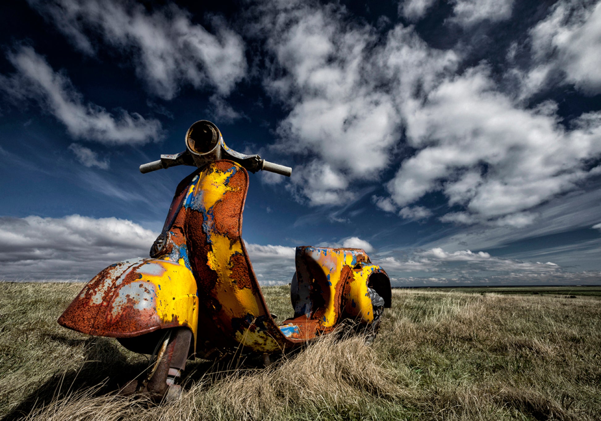 Rusted Vespa Field