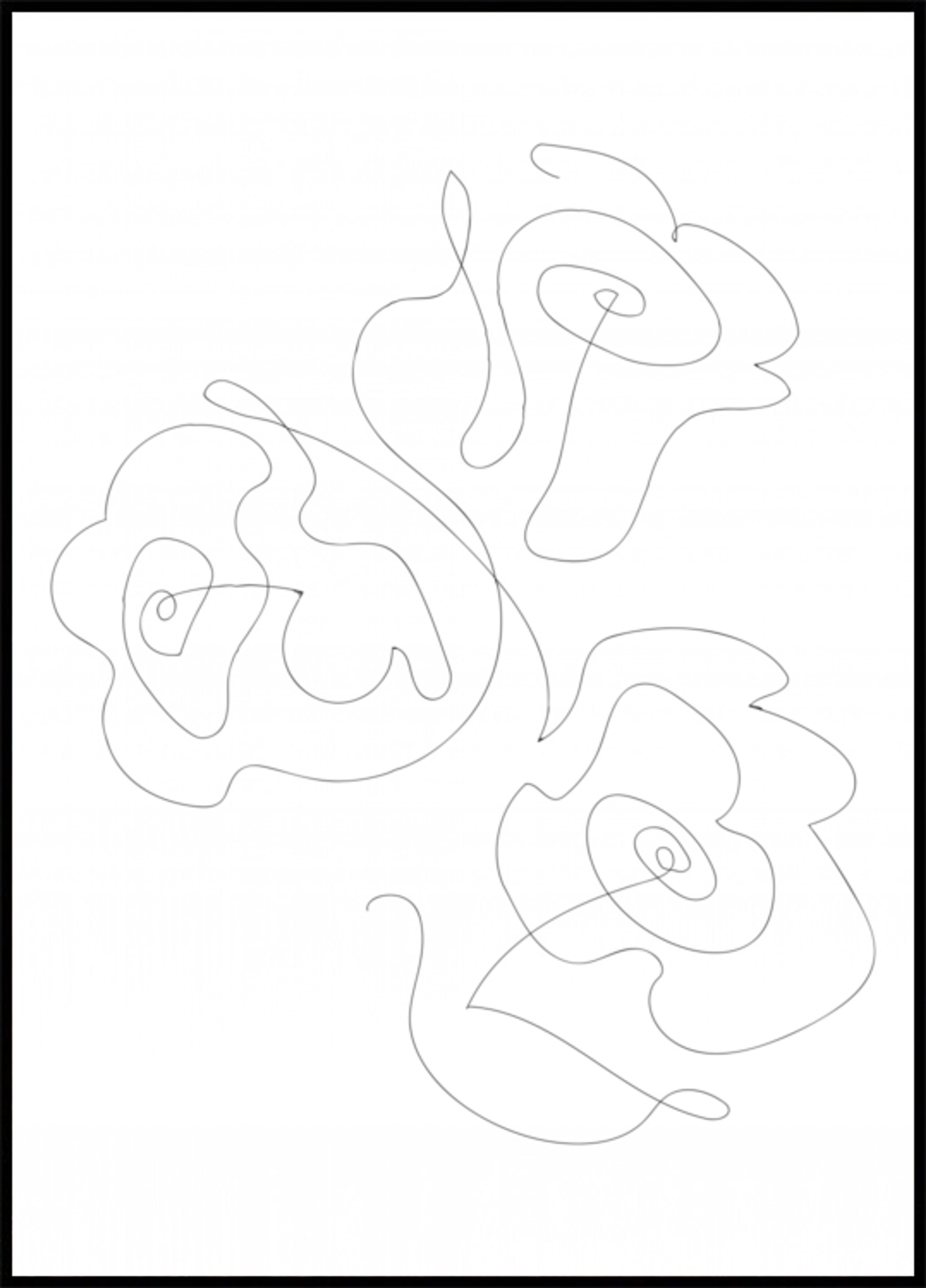 Minimalist Line Flowers