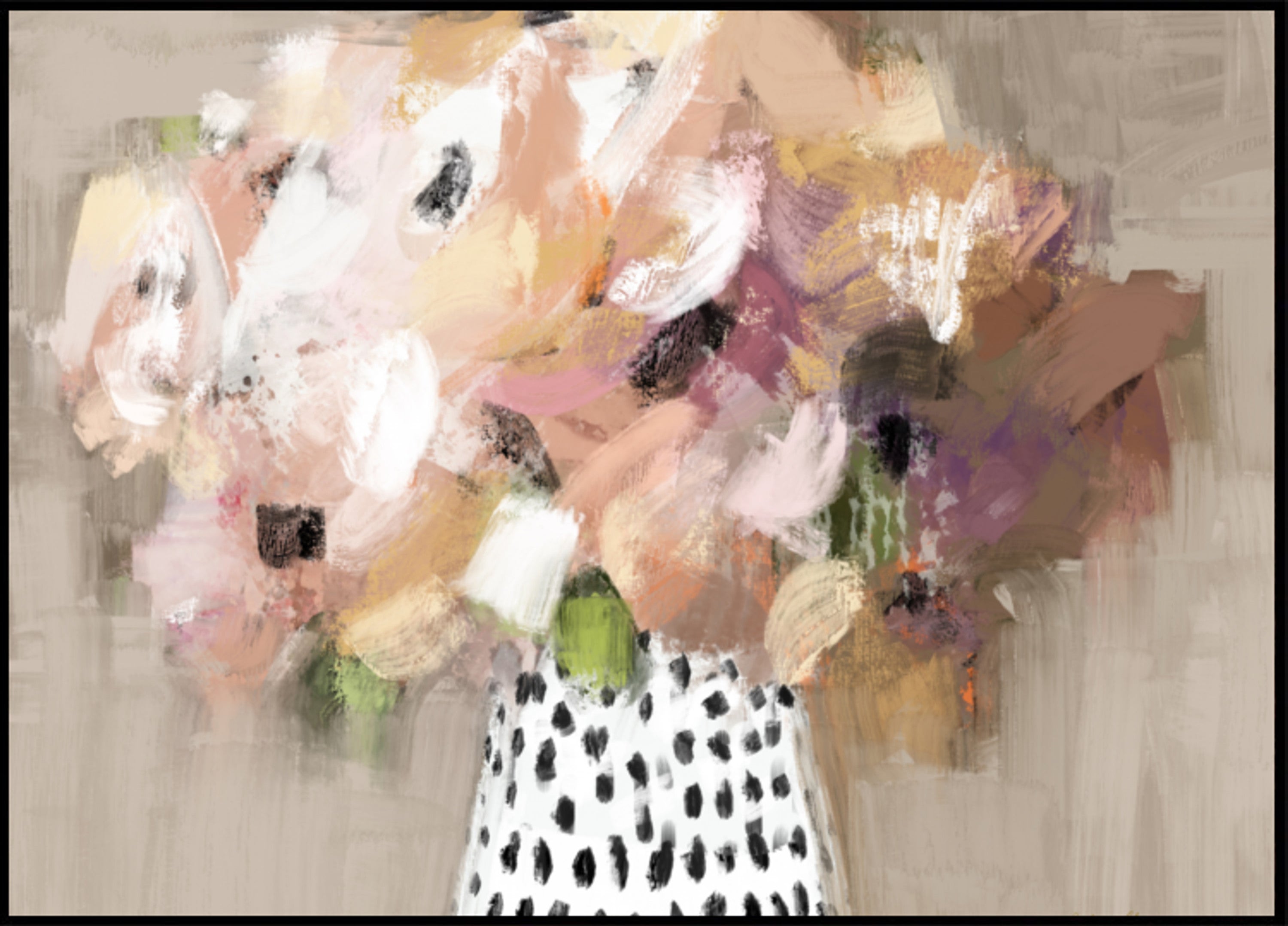 Abstract Flower Bouquet