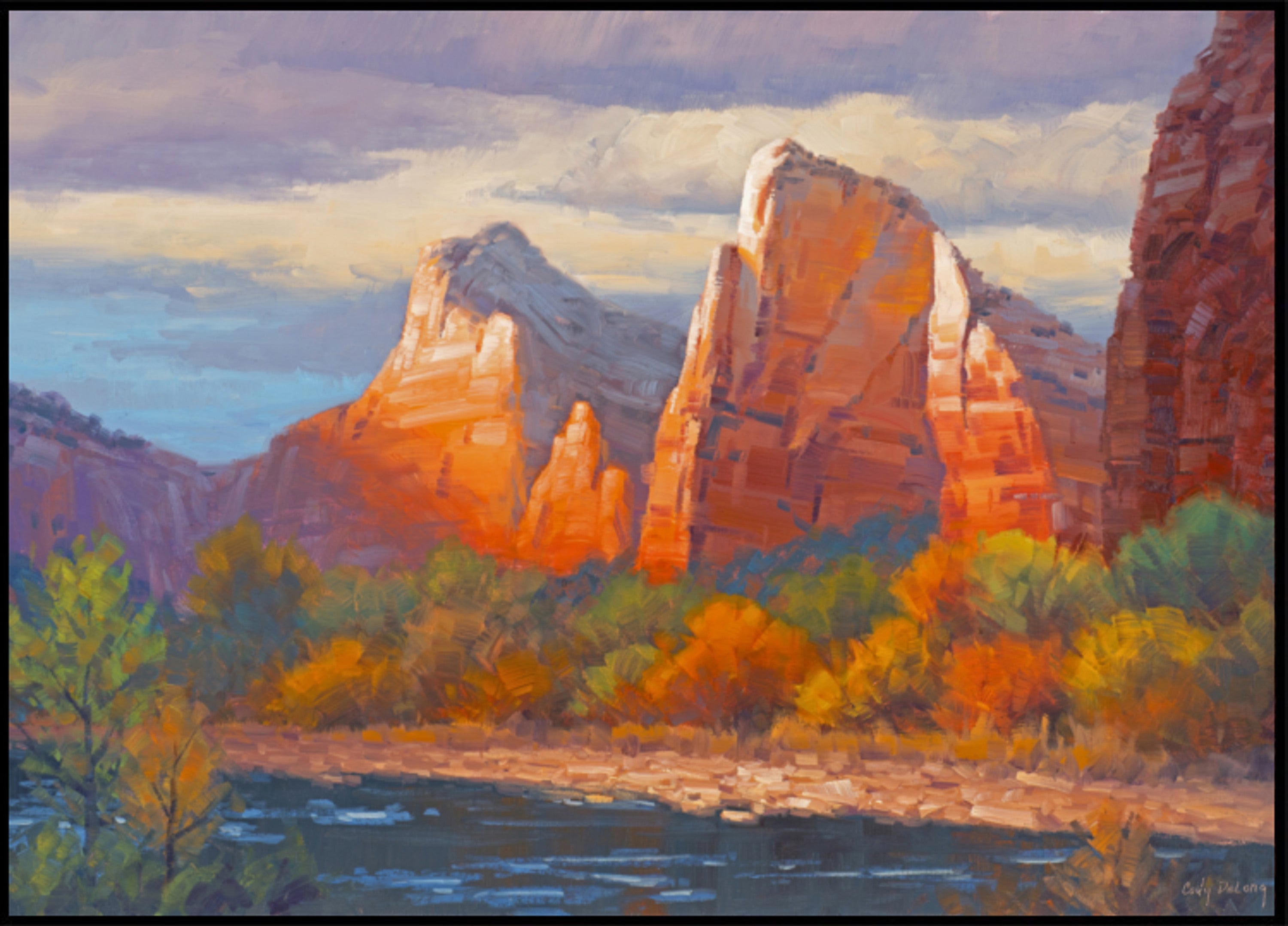 Autumn Red Rock Canyon