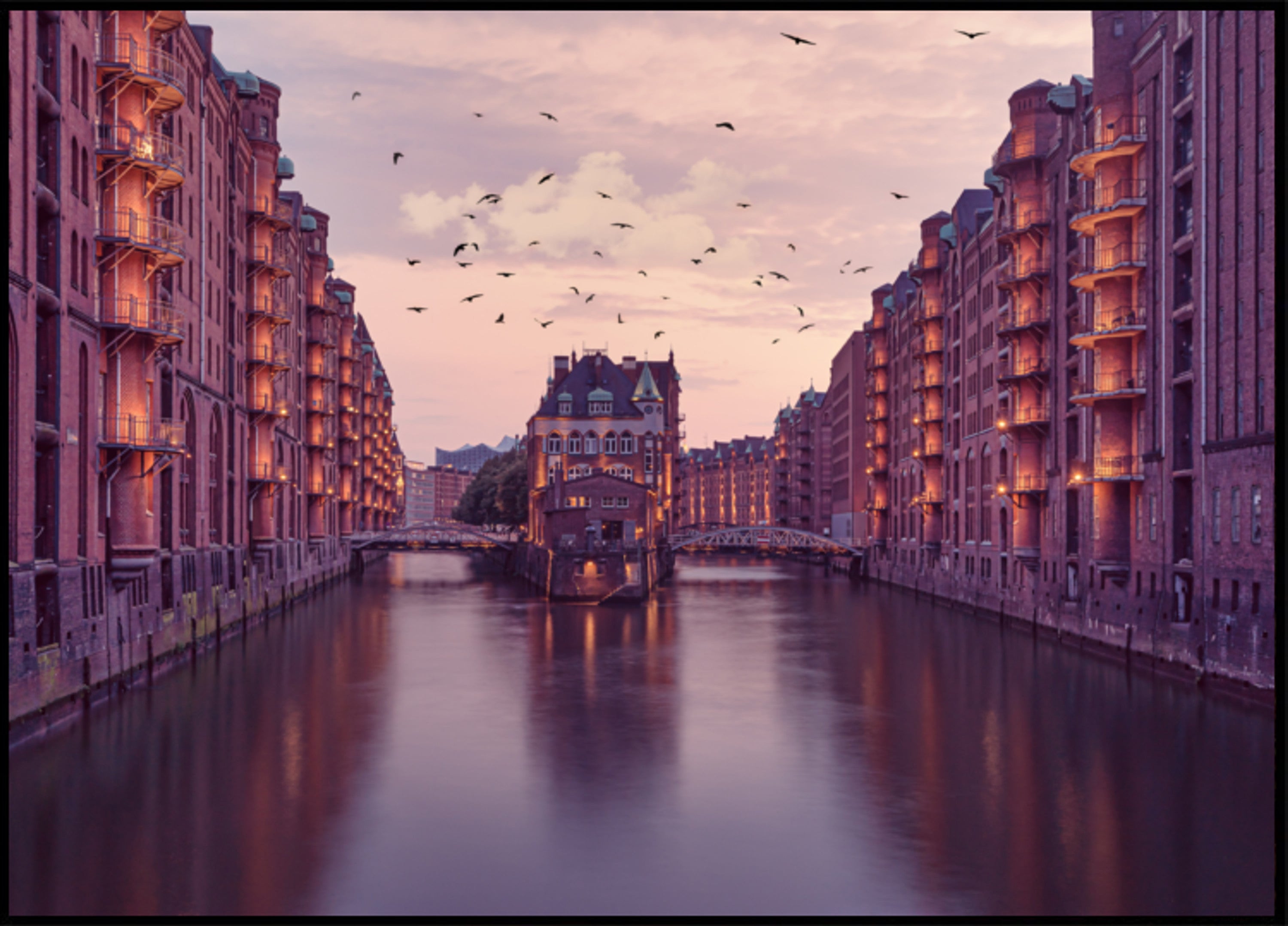 Historic Canal Twilight