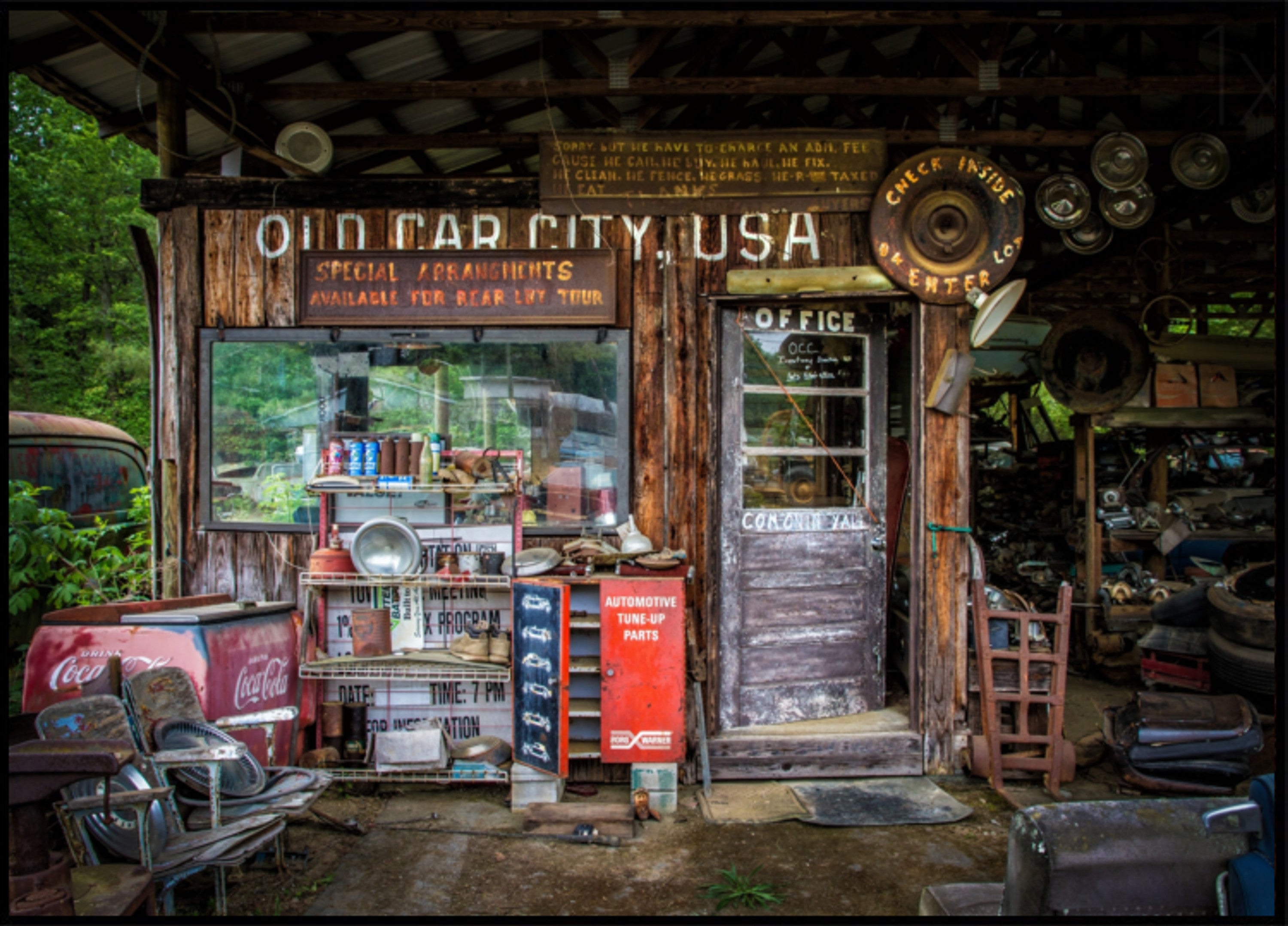 Old Junkyard Entrance
