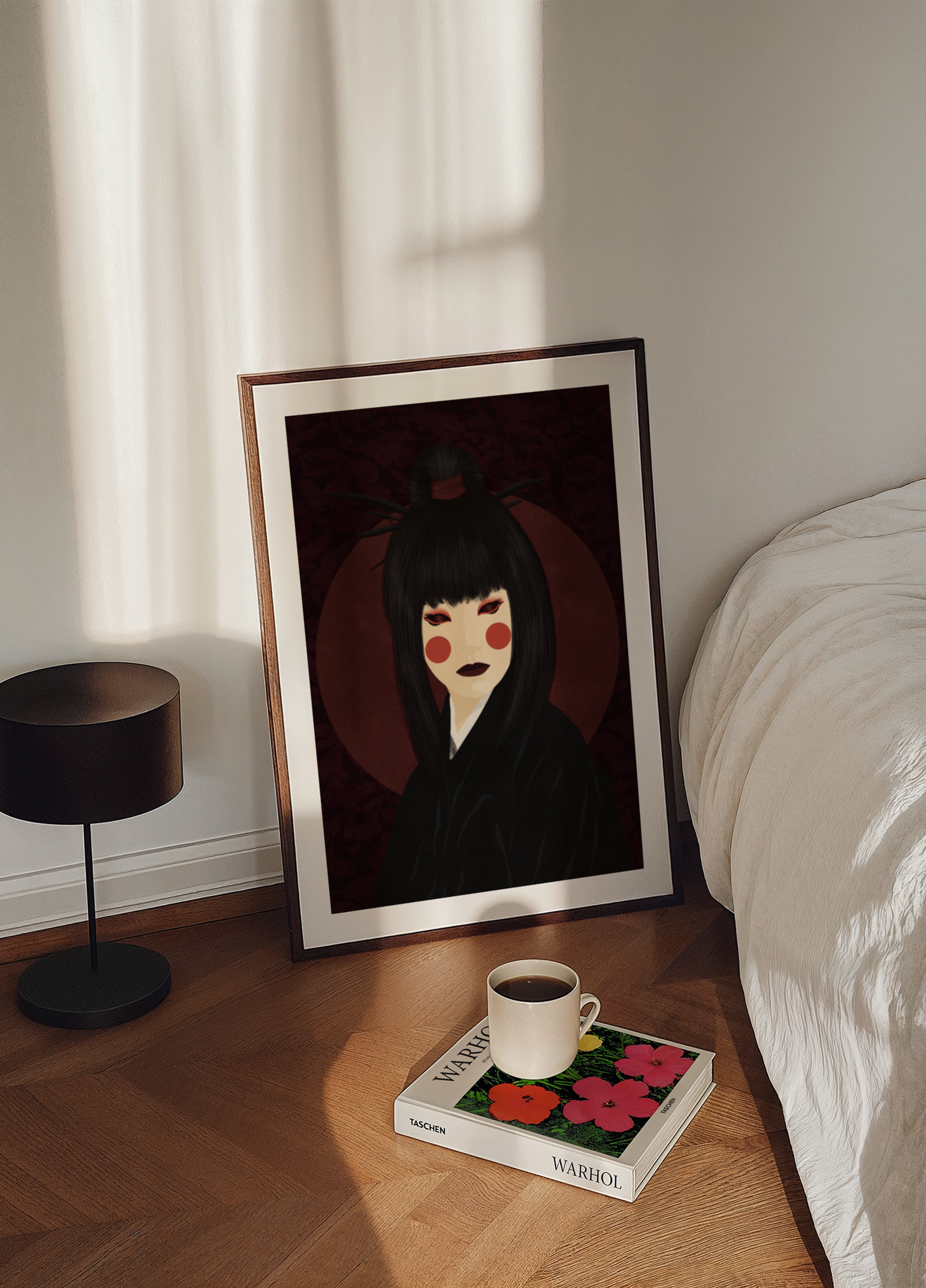 Dramatic Geisha Portrait