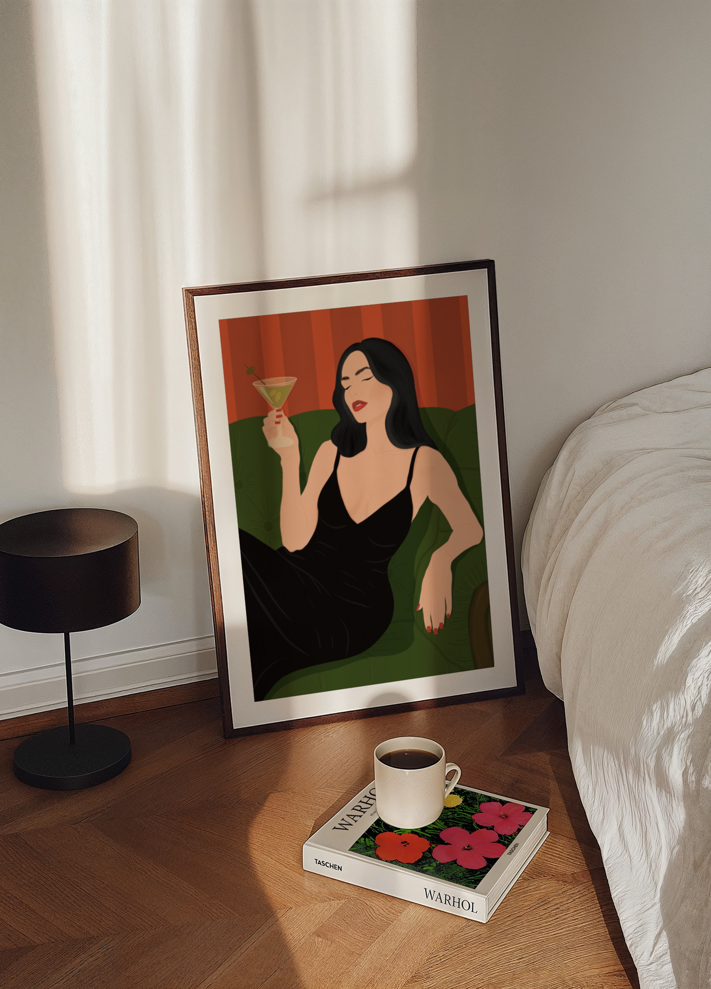 Elegant Martini Lady