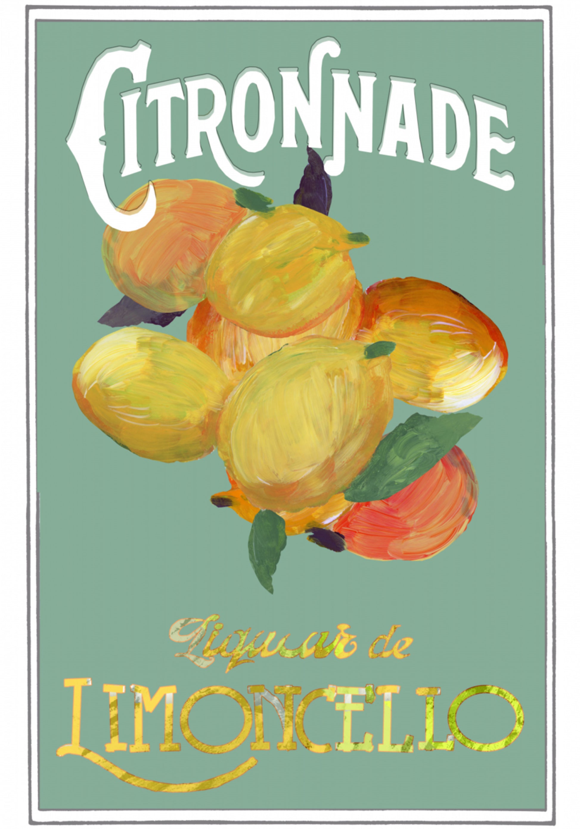 Vintage Limoncello Citronnade