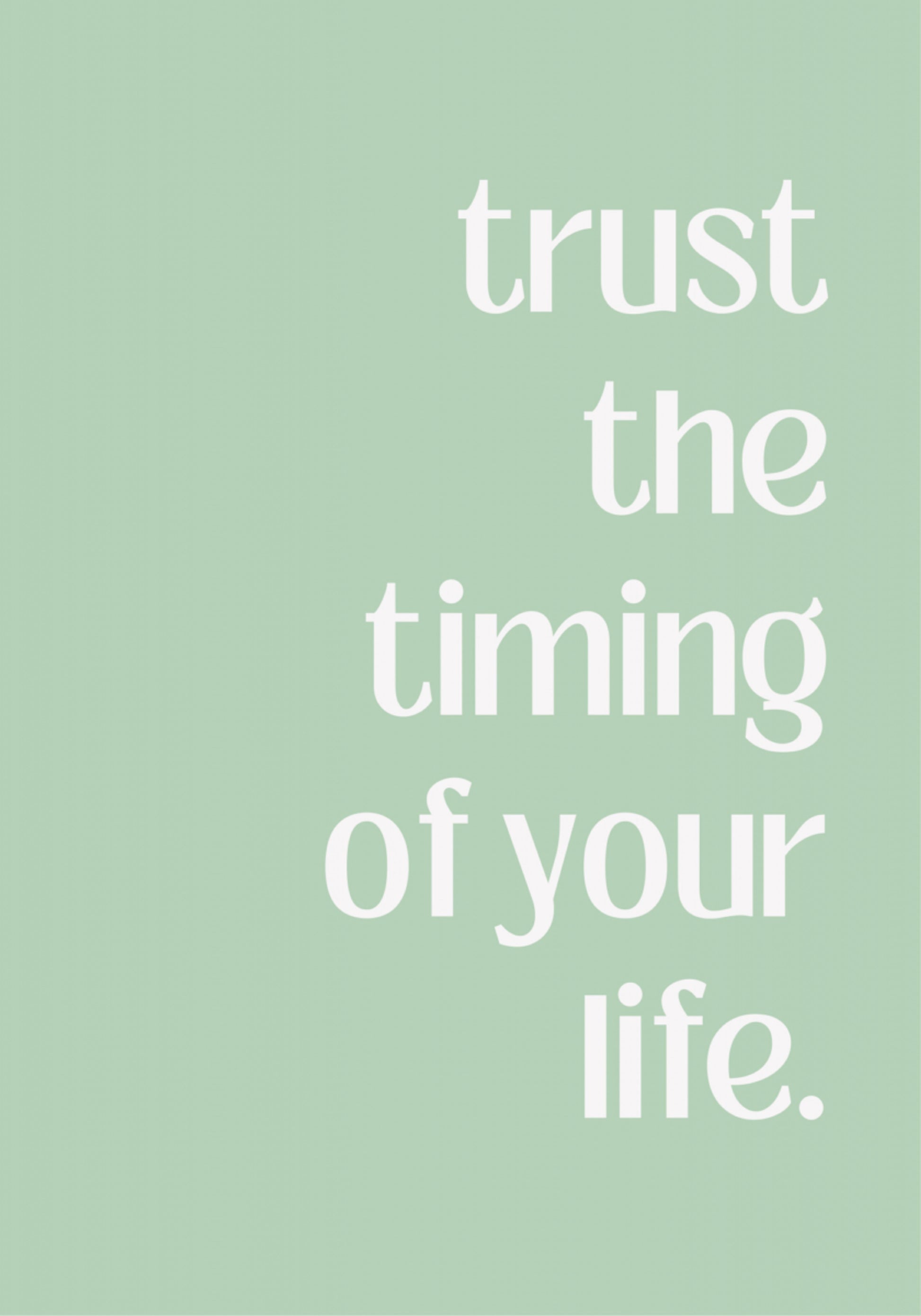 Trust the Journey
