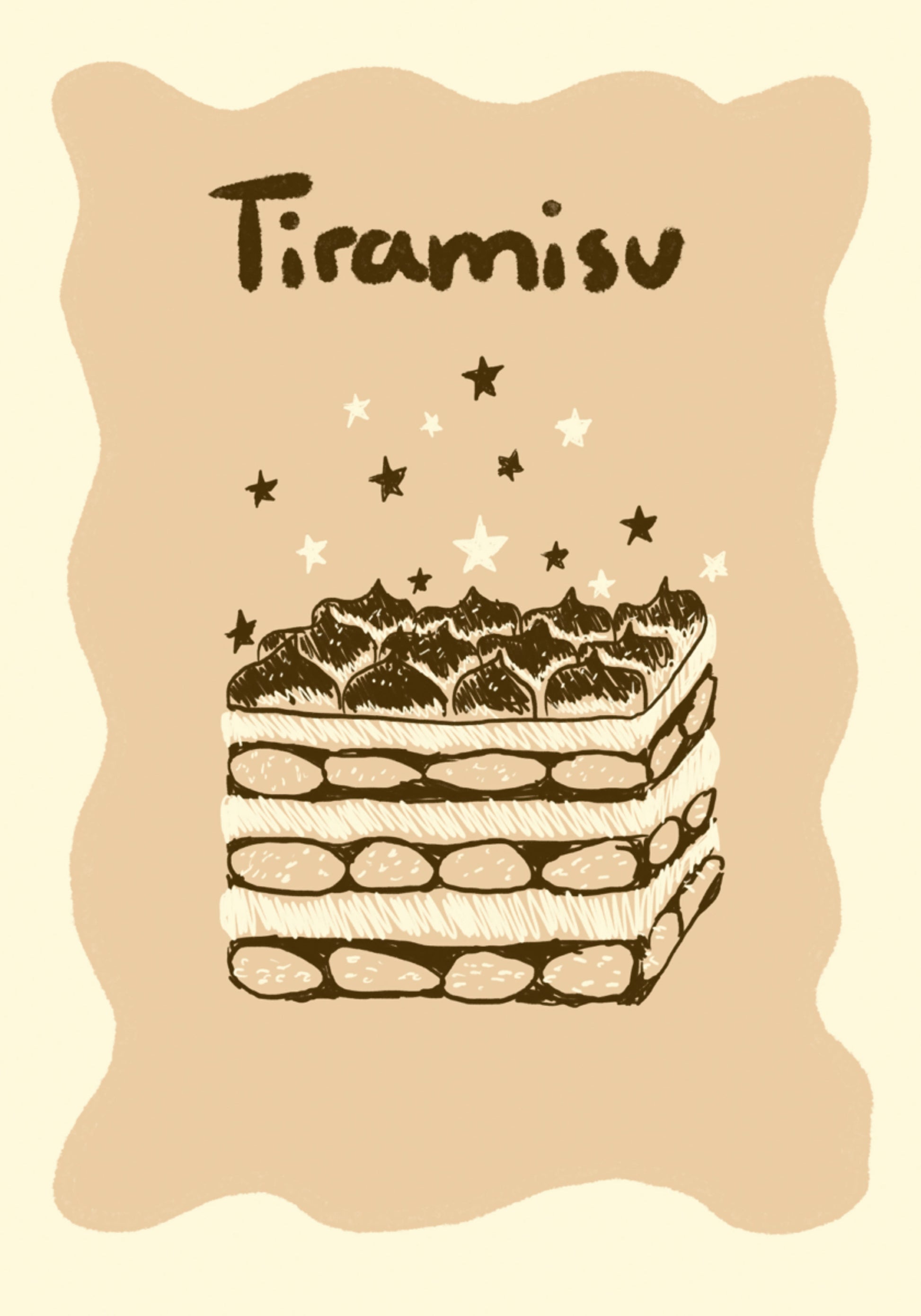 Tiramisu With Stars