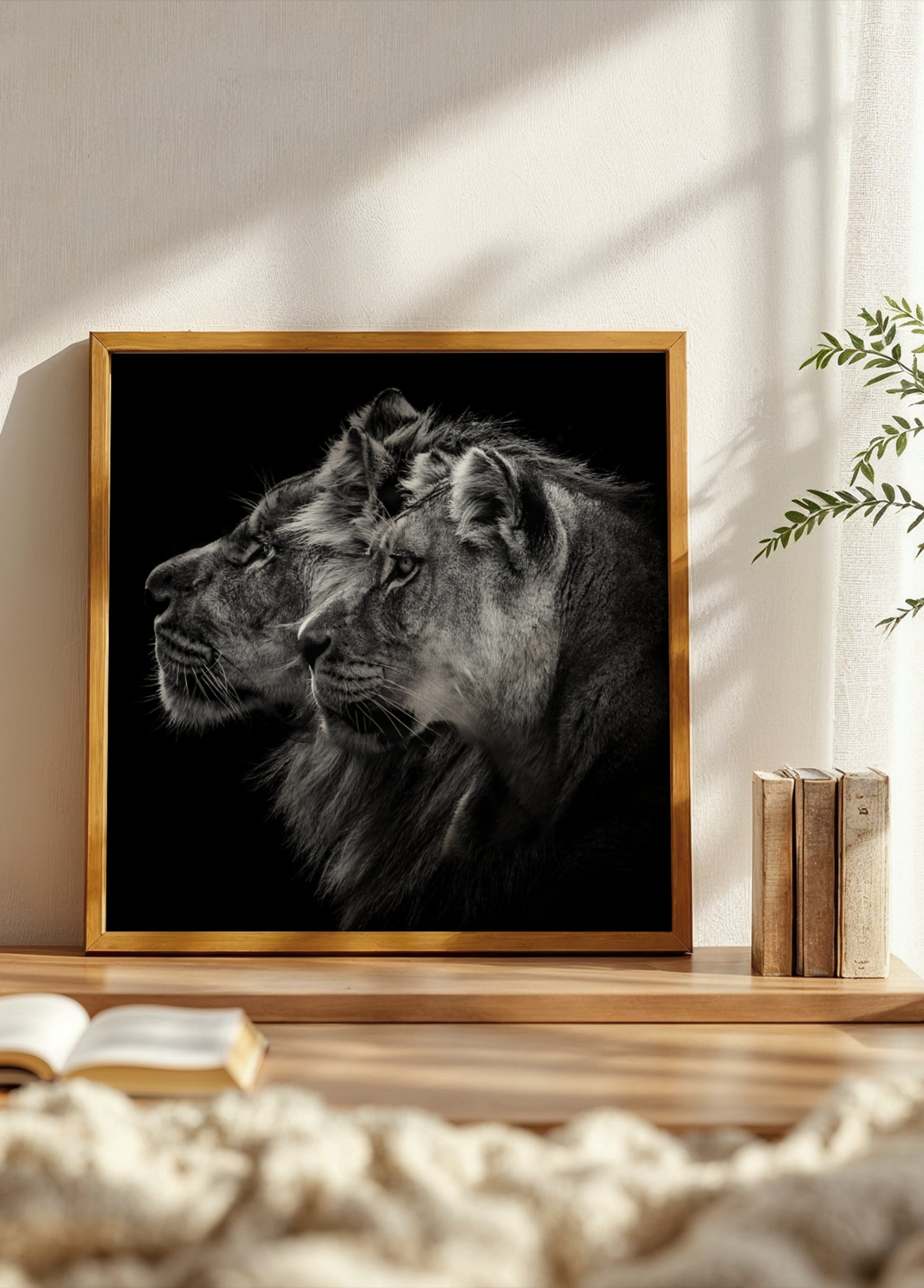 Regal Lion Pair