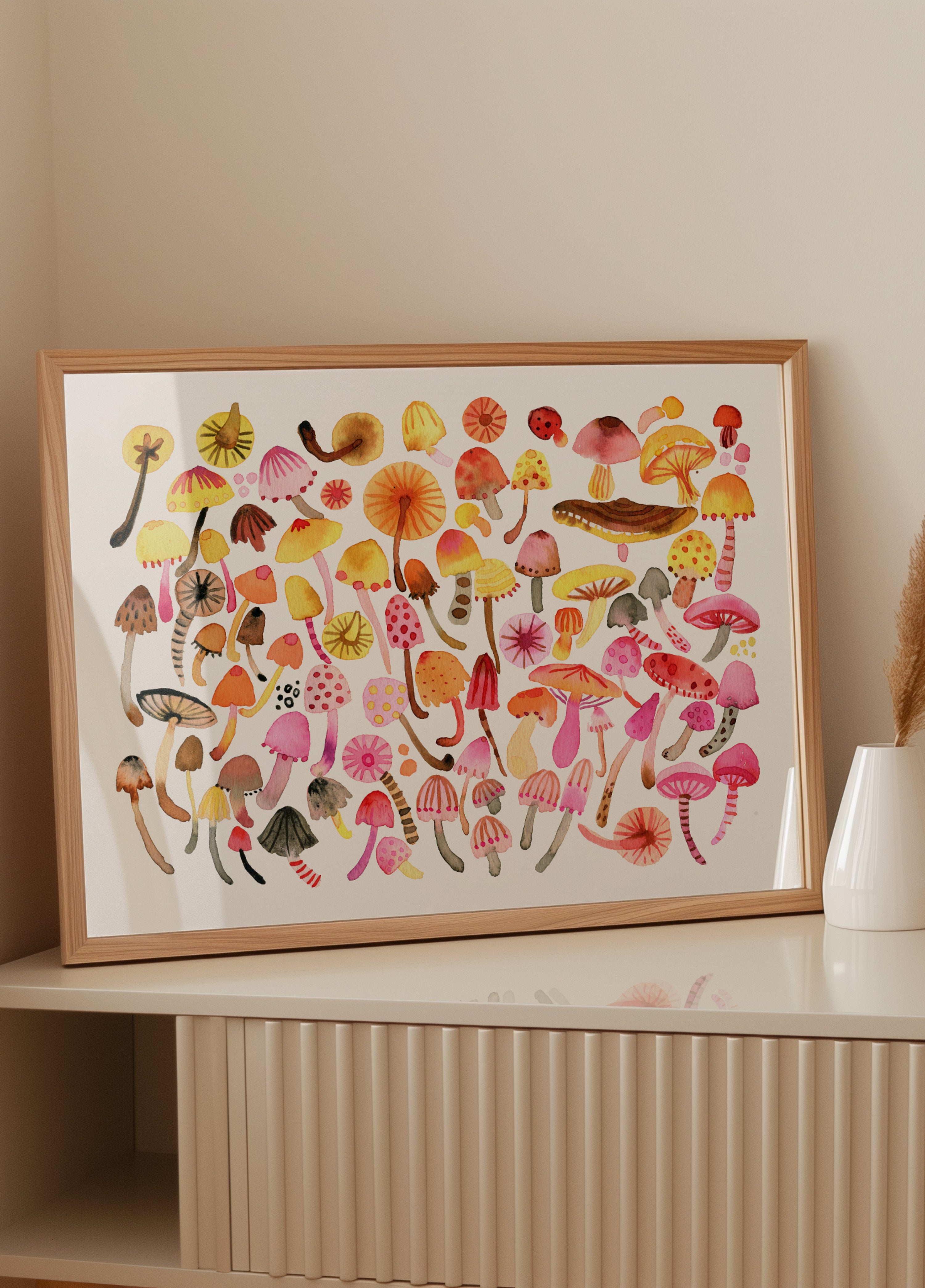 Whimsical Mushroom Collection