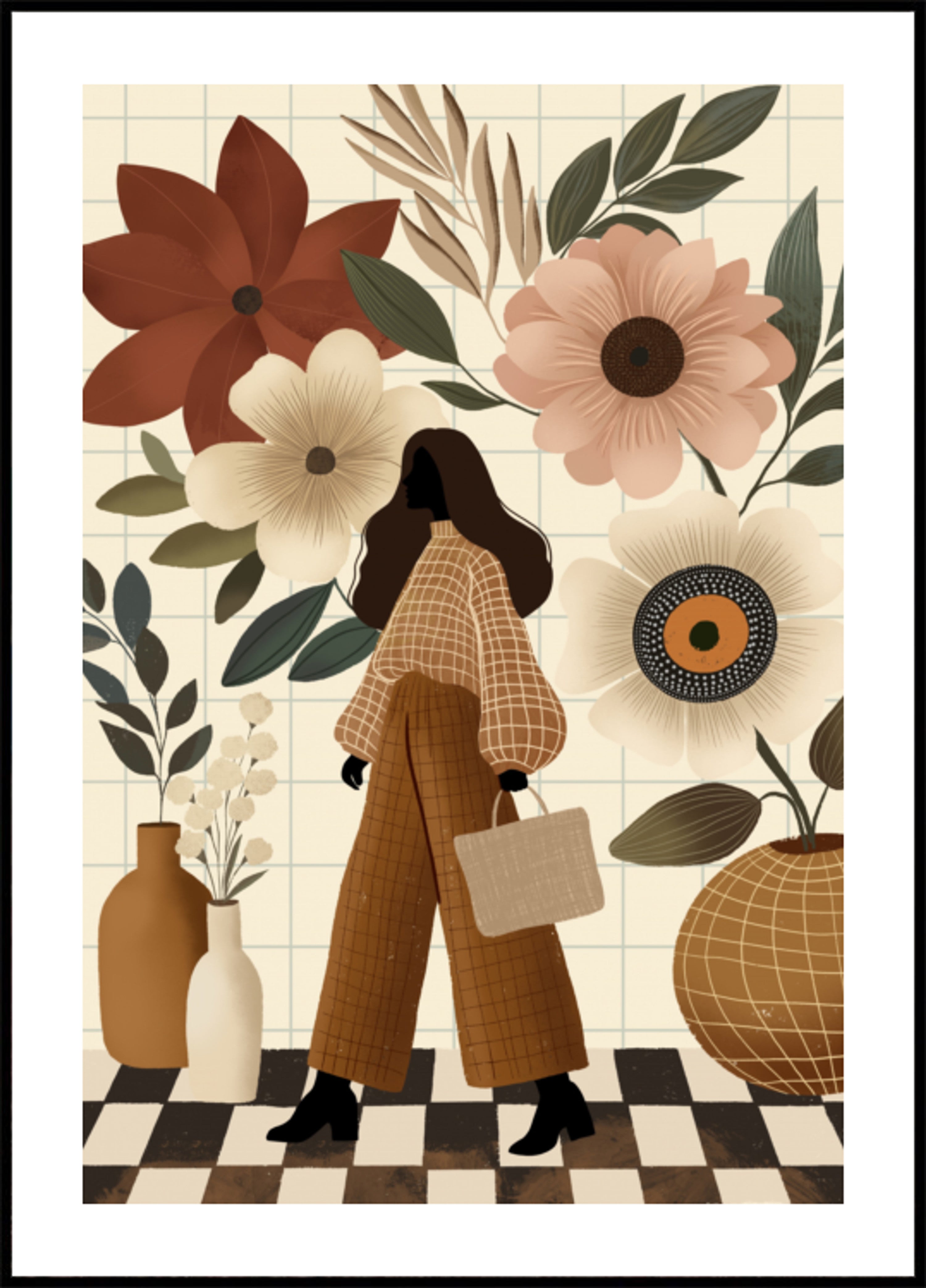 Chic Woman Floral Style