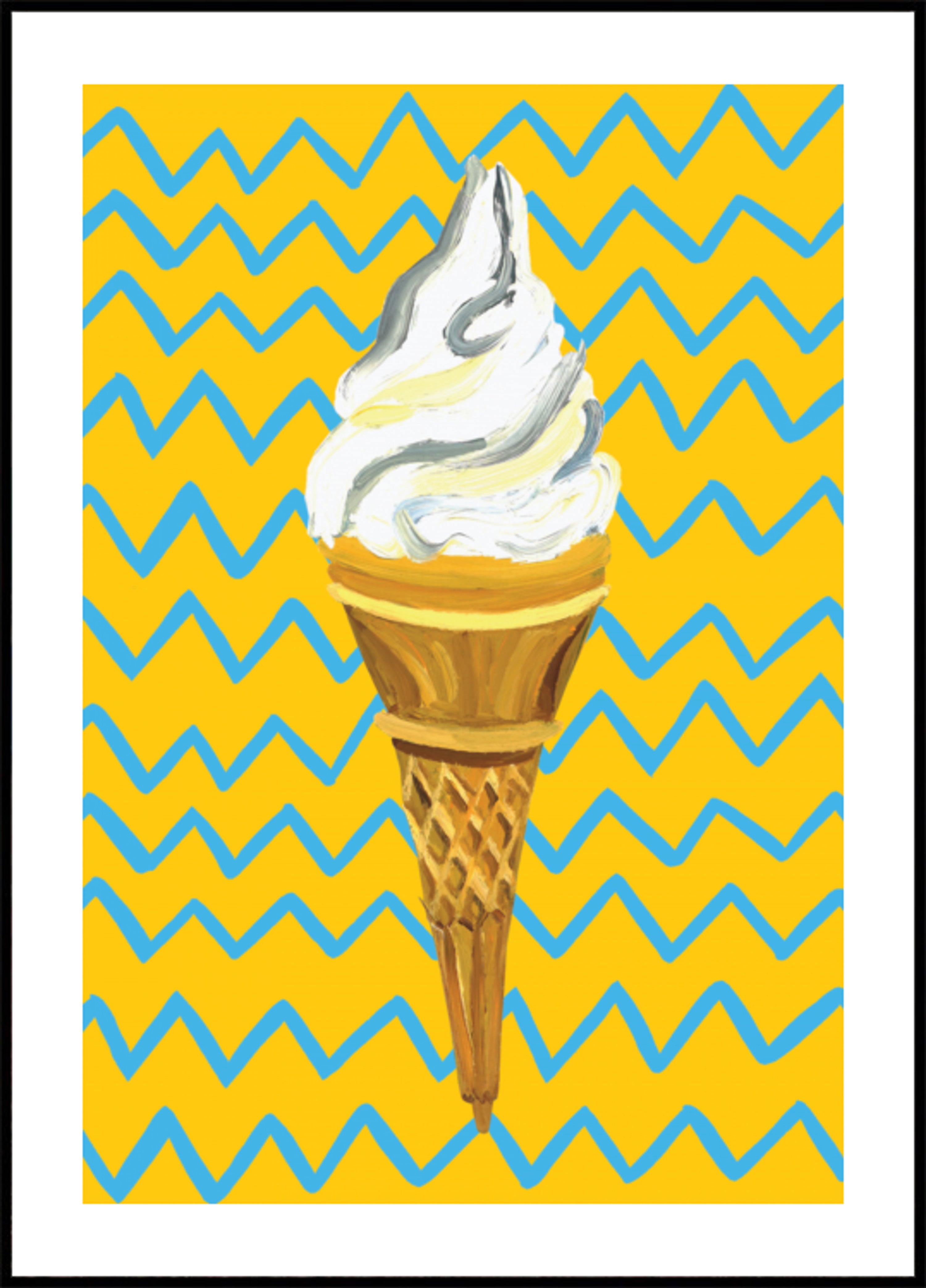 Sweet Soft Serve Cone