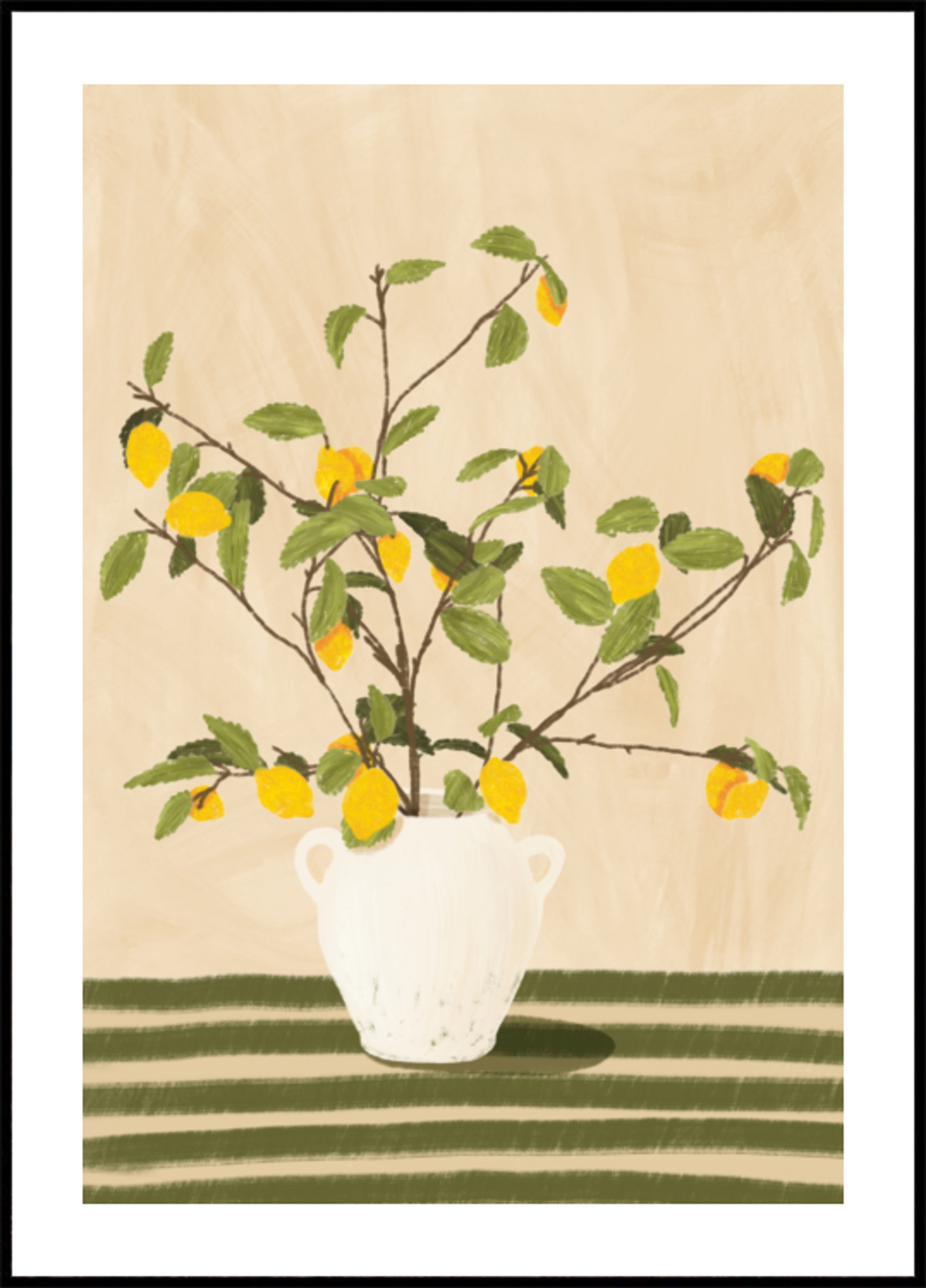 Lemon Tree Still Life