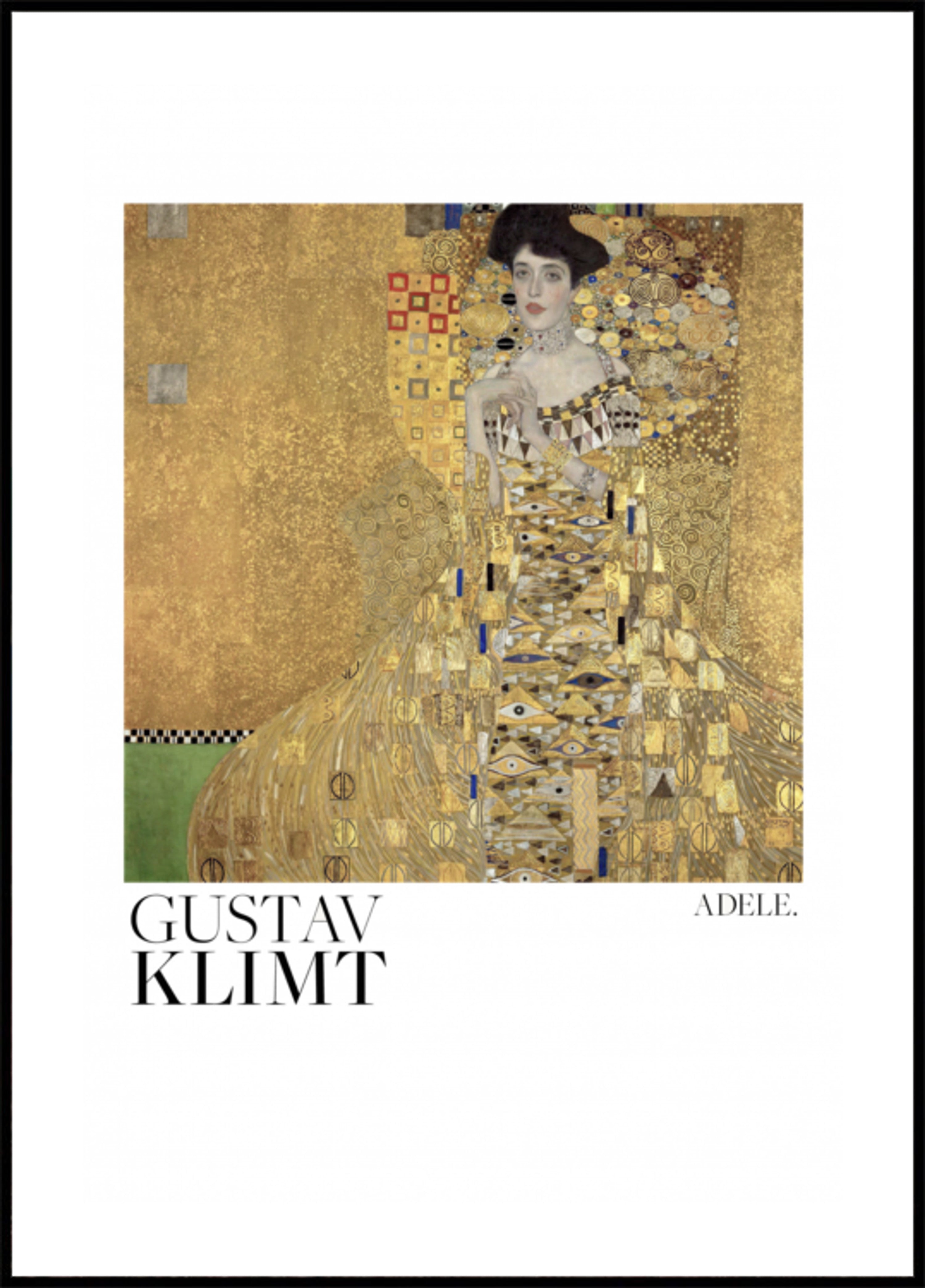 Portrait of Adele Bloch Bauer I (1907) Poster