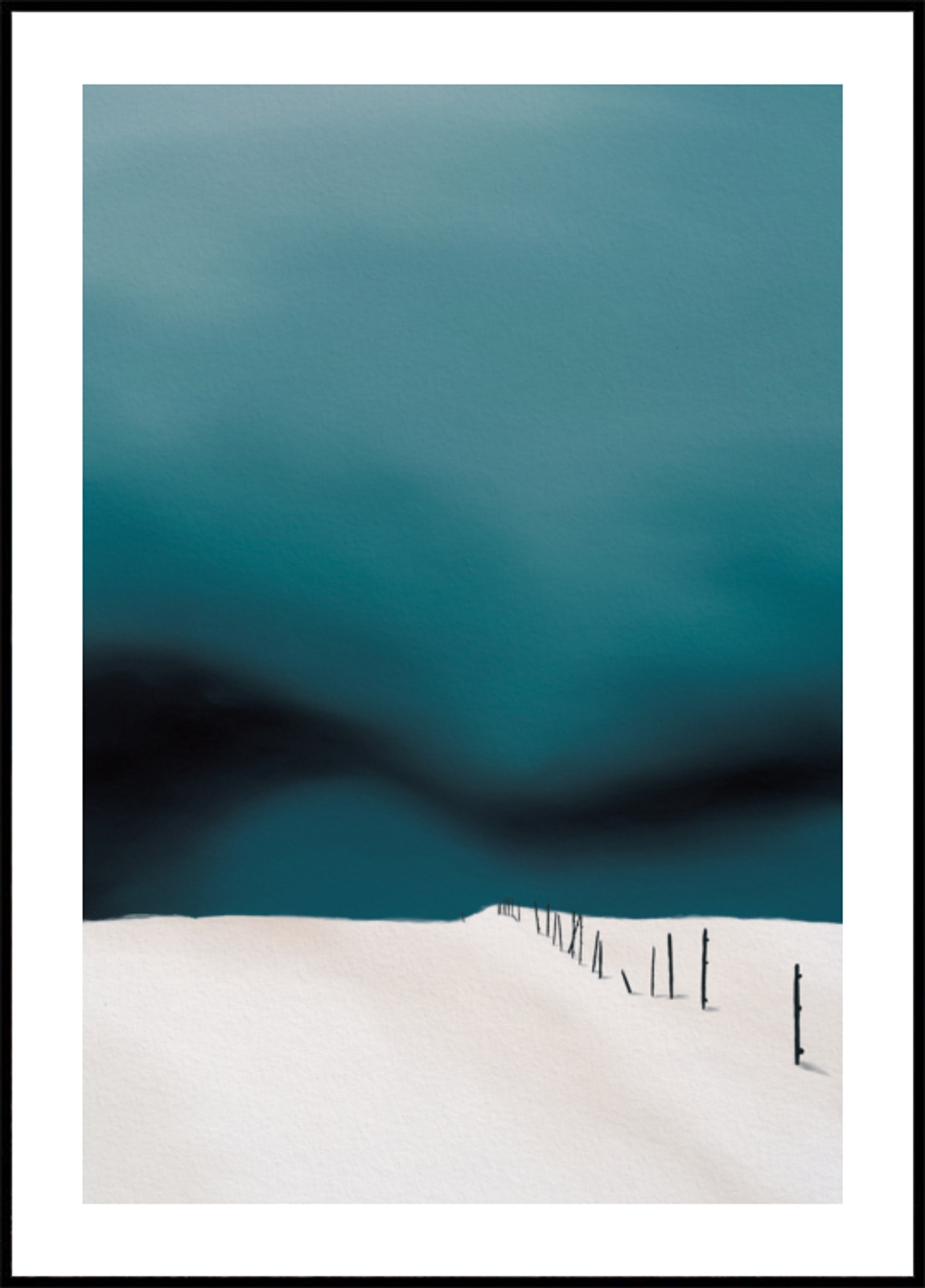Minimal Winter Landscape
